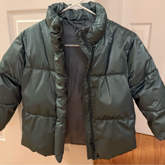 Zara Other - Zara Kids Puffer Jacket in Green